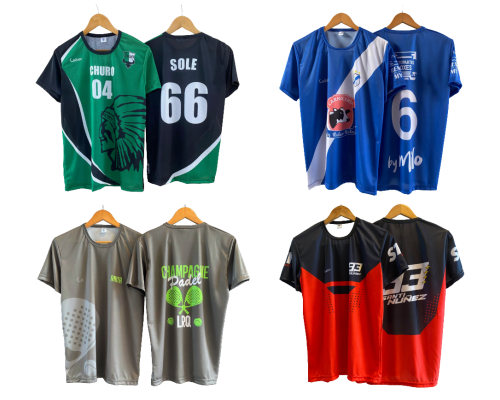 Camiseta deportiva PERSONALIZADA