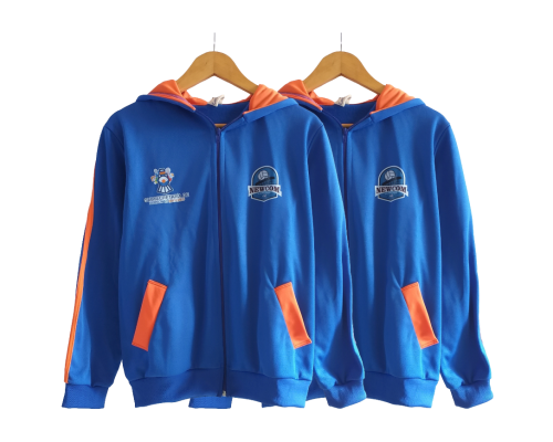 Campera deportiva en ACETATO FRISADO PREMIUM