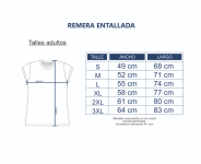 Remera JERSEY ENTALLADA