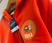 Campera de algodón con frisa CON LOGO - Uniforme escolar