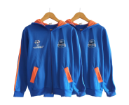 Campera deportiva en ACETATO FRISADO PREMIUM